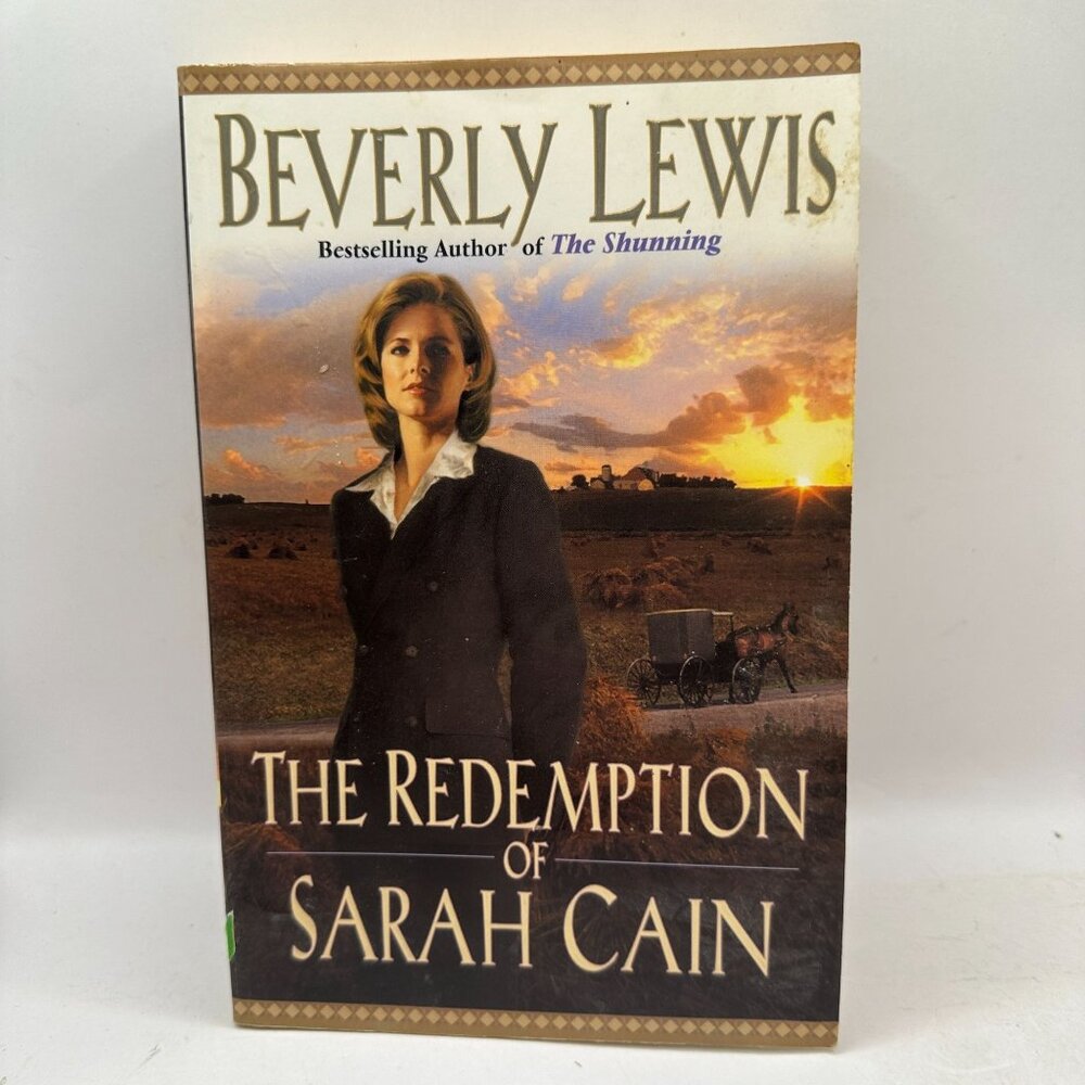 The Redemption of Sarah Cain by Beverly Lewis Paperback Edition Book